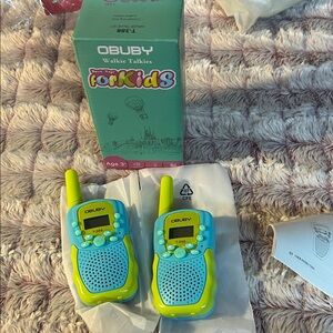 Kids Walkie Talkies - Blue and Green